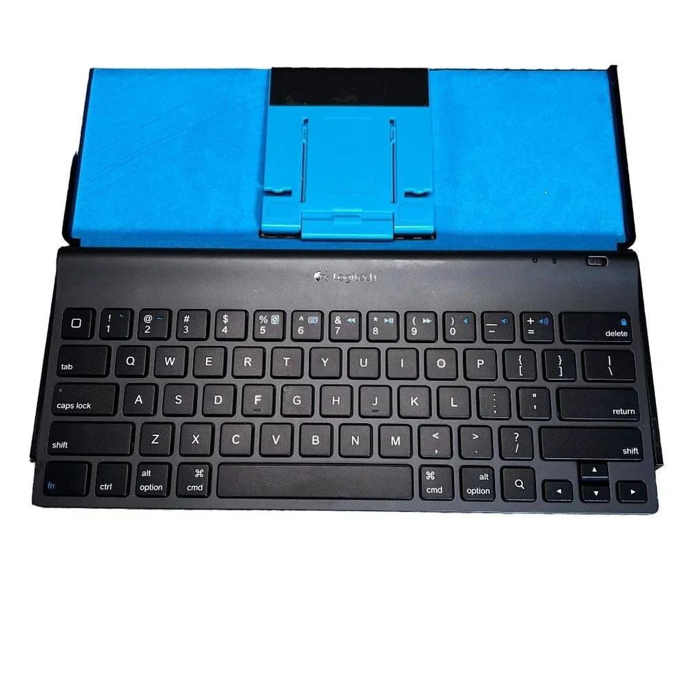 Logitech Y-R0034 Tablet Keyboard for iPad Android Tablets PC Bluetooth Keyboard